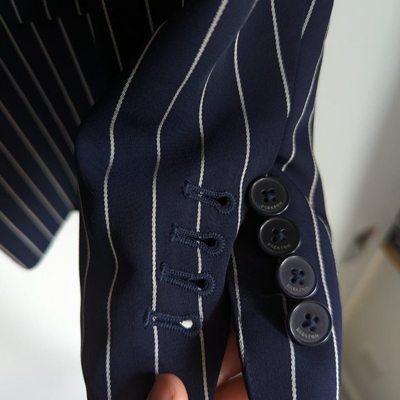 Aritzia Babaton Pin Stripe Oversized Blazer - Picture 5 of 6